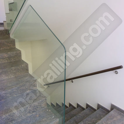 Парапети от стъкло.